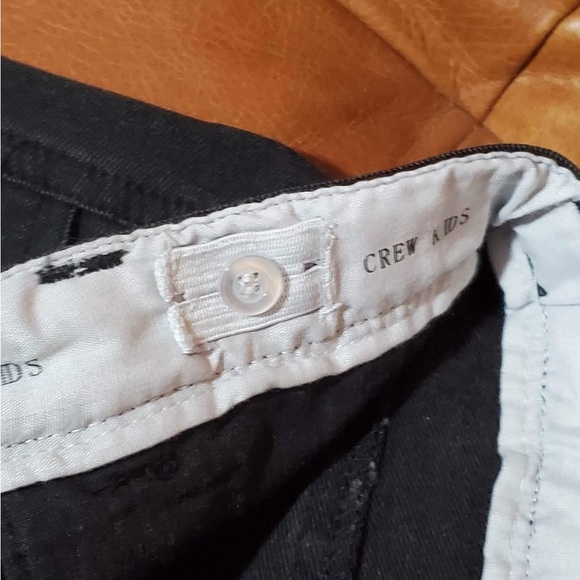 Crew Kids Black Unisex Slim Stretch Jeans Size 5 - Picture 4 of 7